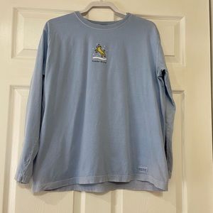 Blue life is good shirt